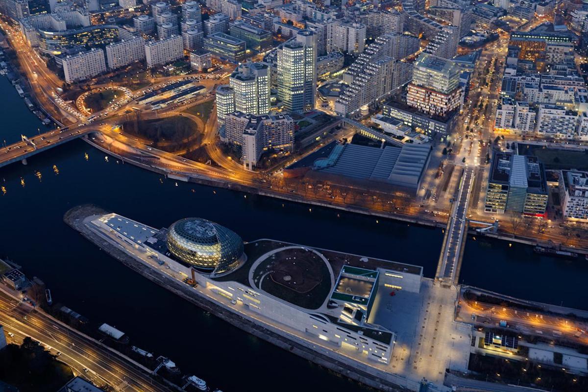 Vue Sur Seine Musicale Hotel Boulogne-Billancourt Exterior photo