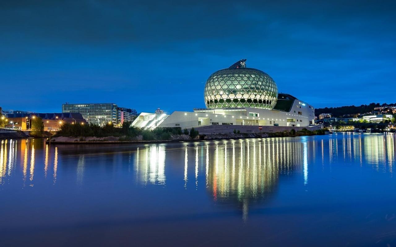 Vue Sur Seine Musicale Hotel Boulogne-Billancourt Exterior photo